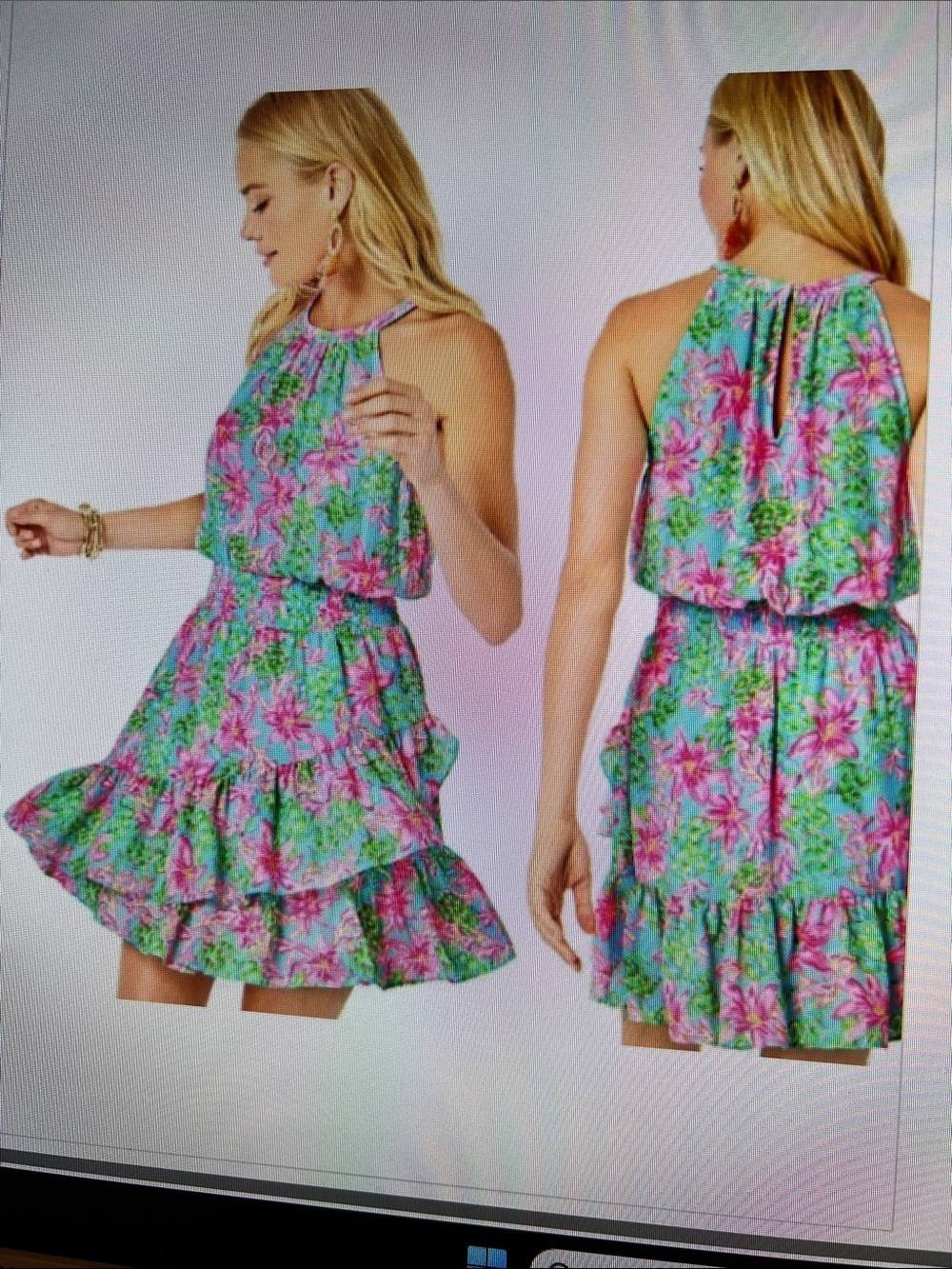 Lilly Pulitzer size 12 Pamelyn Lileeze in surf blue